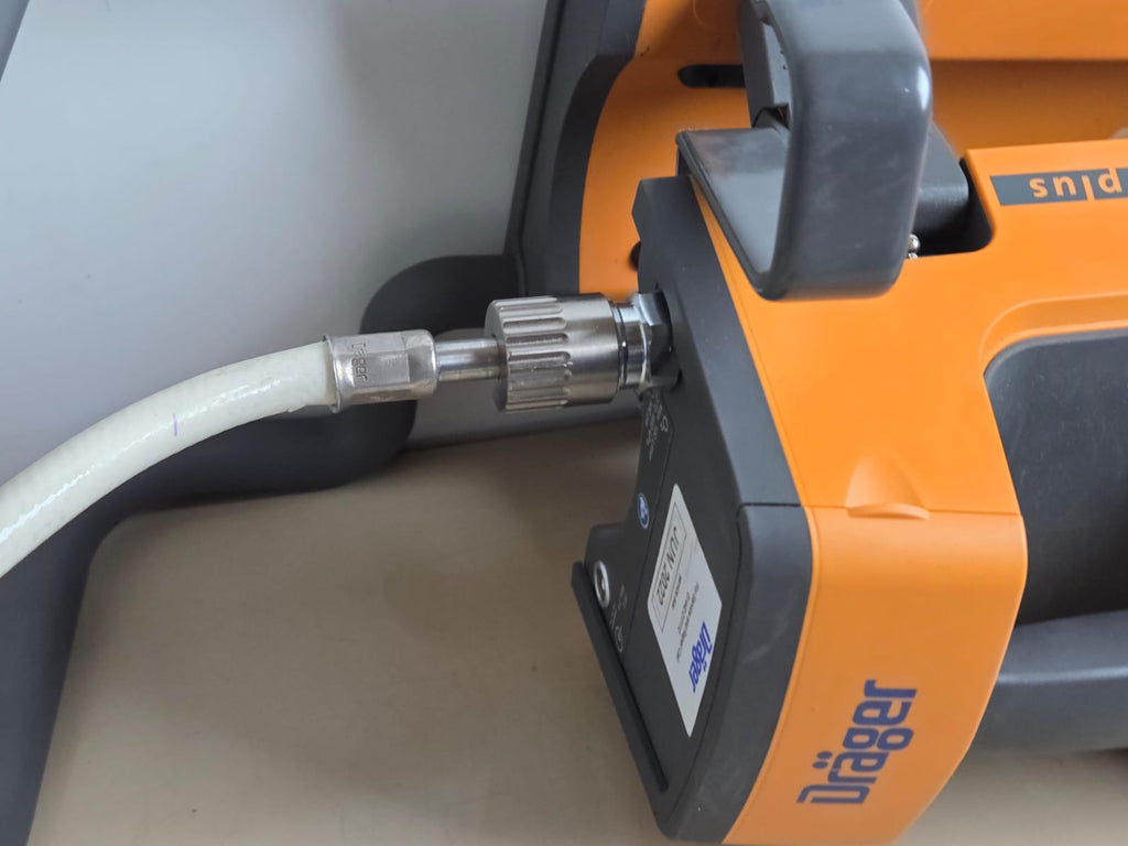 DRAEGER Drager VE300 PLUS Portable Transport Ventilator with CO2 sensor + hose + charger Transport Ventilator