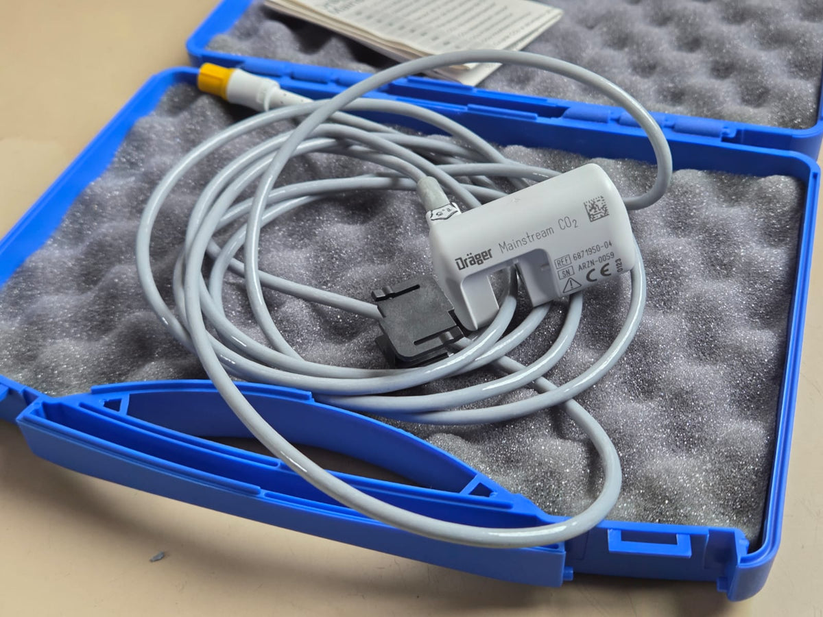 DRAEGER Drager VE300 PLUS Portable Transport Ventilator with CO2 sensor + hose + charger Transport Ventilator