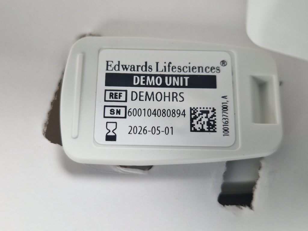 Edwards EV1000 NI Demo Heart Reference Sensor REF DEMOHRS label