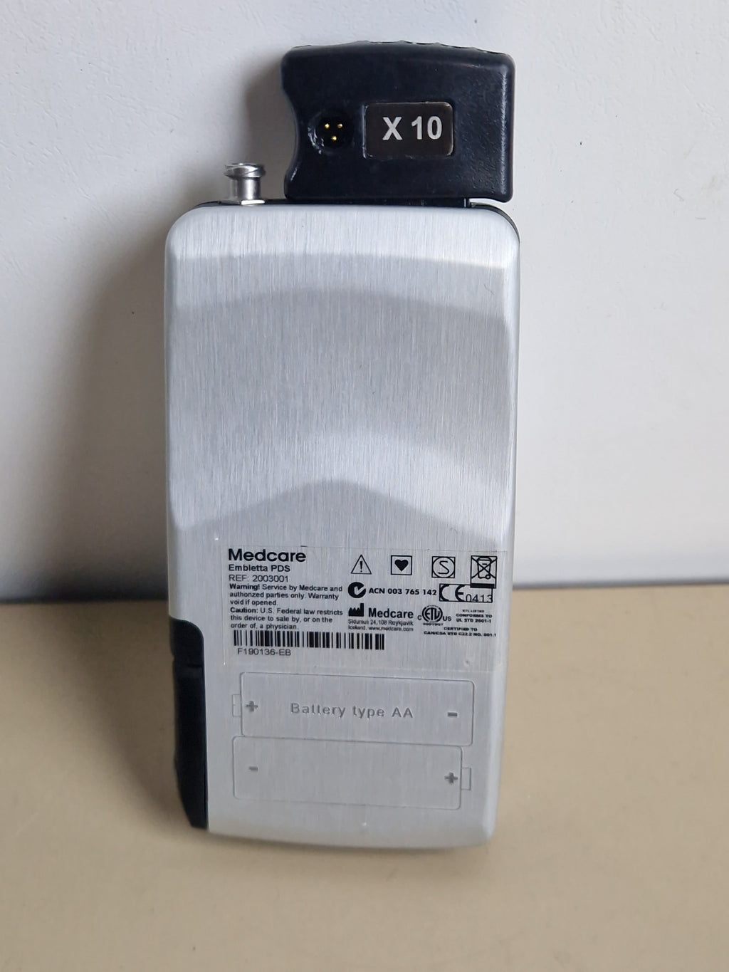Embletta PDS download cable complete assembly
