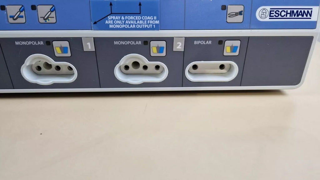 Eschmann E30 electrosurgical generator with handpiece and footswitch