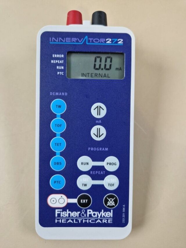 FISHER & PAYKEL Innervator Peripheral Nerve Stimulator 272 with 2x lead set