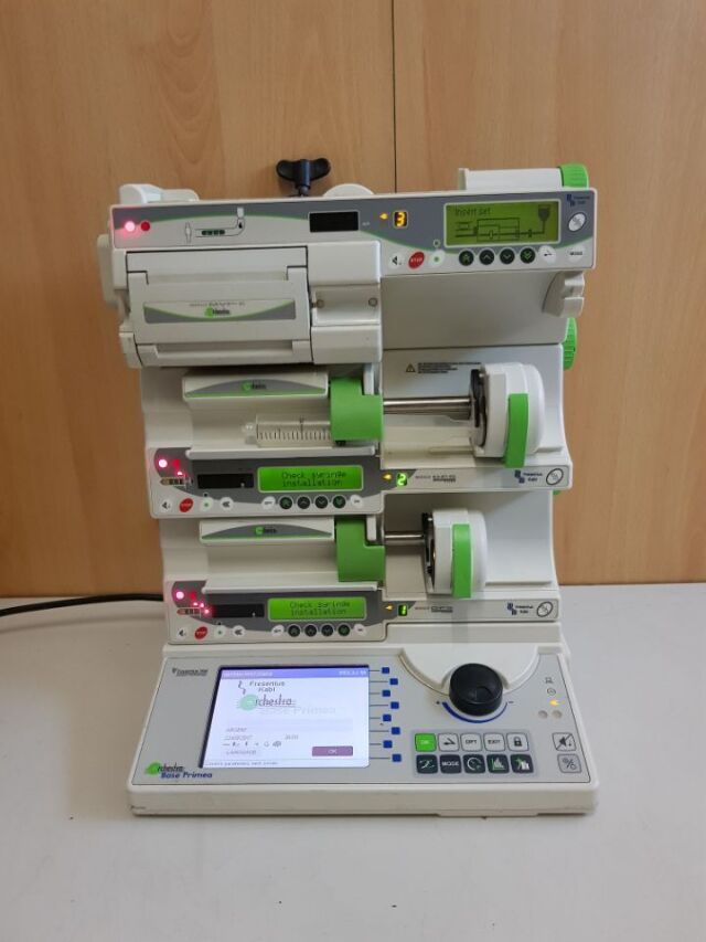 FRESENIUS DPS VISIO SYRINGE INFUSION PUMPS WITH ORCHESTRA BASE PRIMEA MODULE