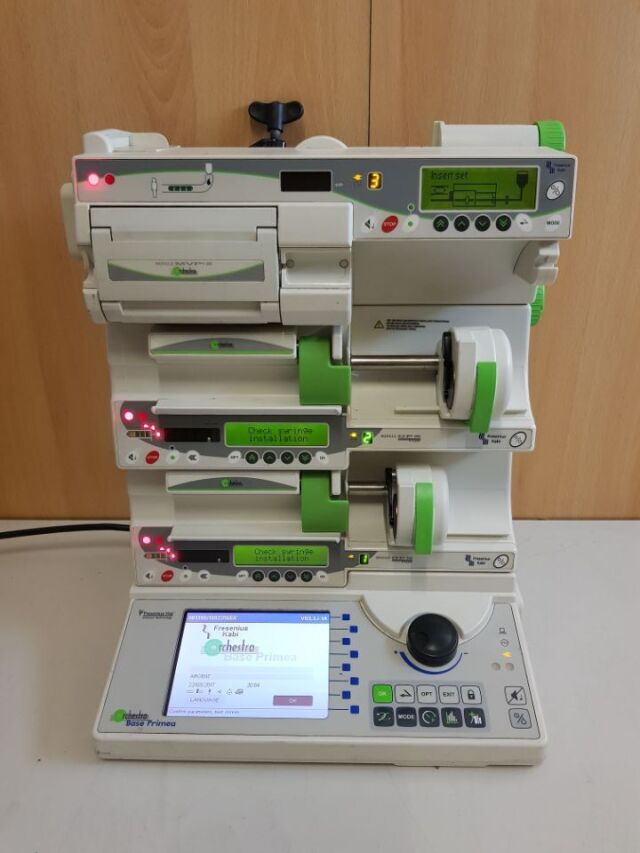 FRESENIUS DPS VISIO SYRINGE INFUSION PUMPS WITH ORCHESTRA BASE PRIMEA MODULE