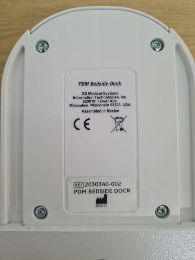GE carescape module rack PDM bedside dock ref:2030340-002 P/N 2042084-001