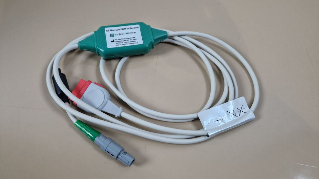 GE Mac-Lab PDM Adapter Cable ref C12988 GE MACLAB PDM to PW receiver