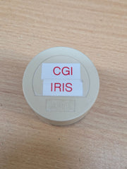 Haag-Streit CGIL iridectomy contact lens and storage container