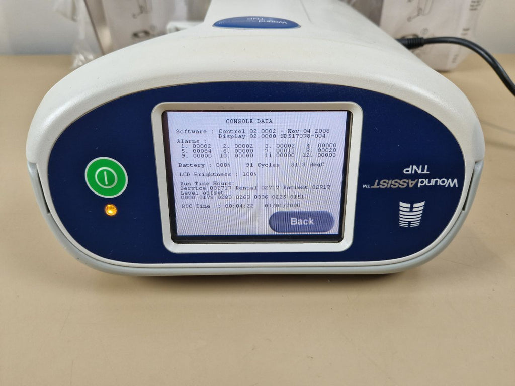HUNTLEIGH Wound Assist TNP with 3x canister Negative Pressure Wound Therapy pump