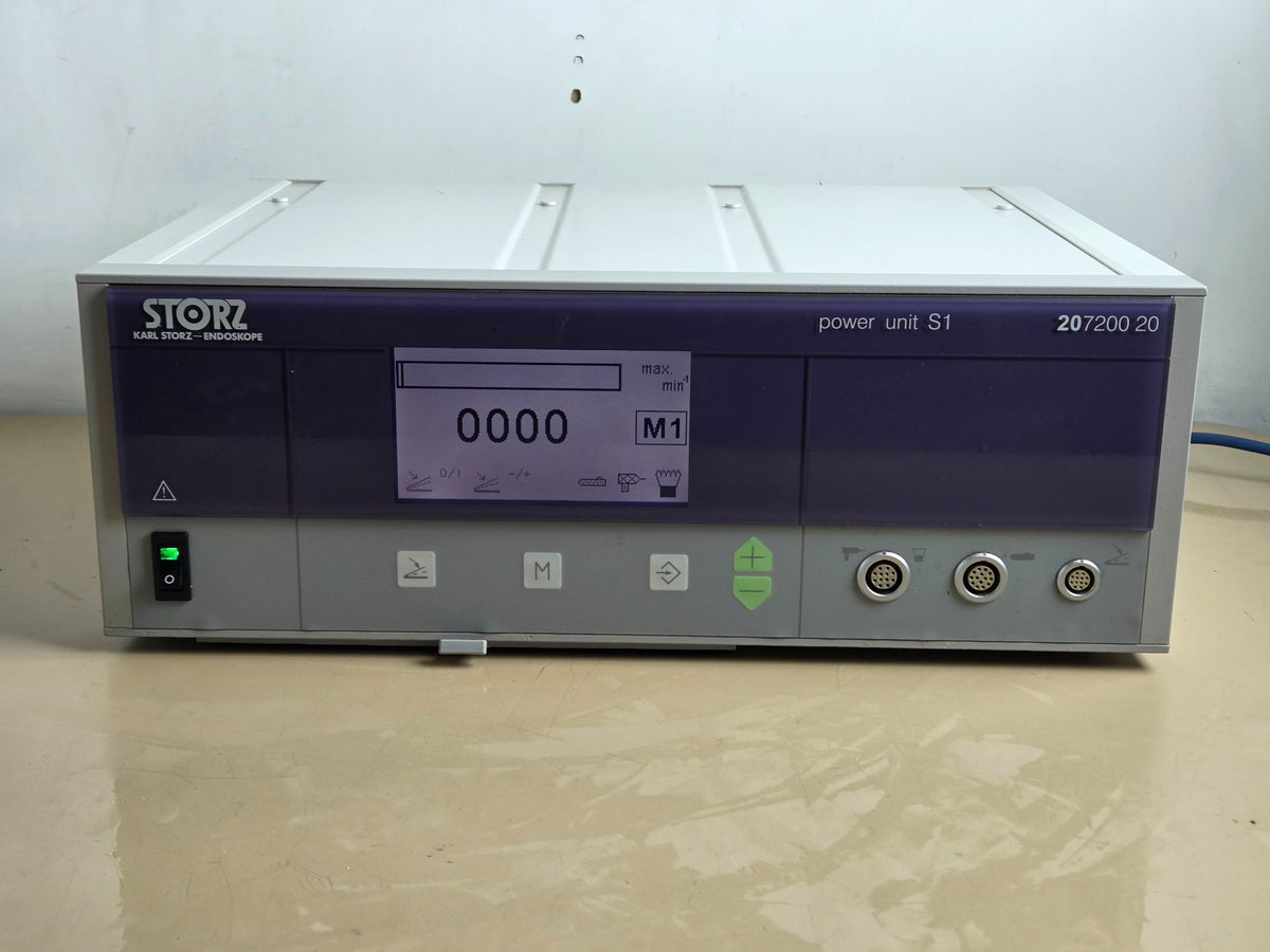 KARL STORZ Power Unit S1 20720020 powered on — actual console