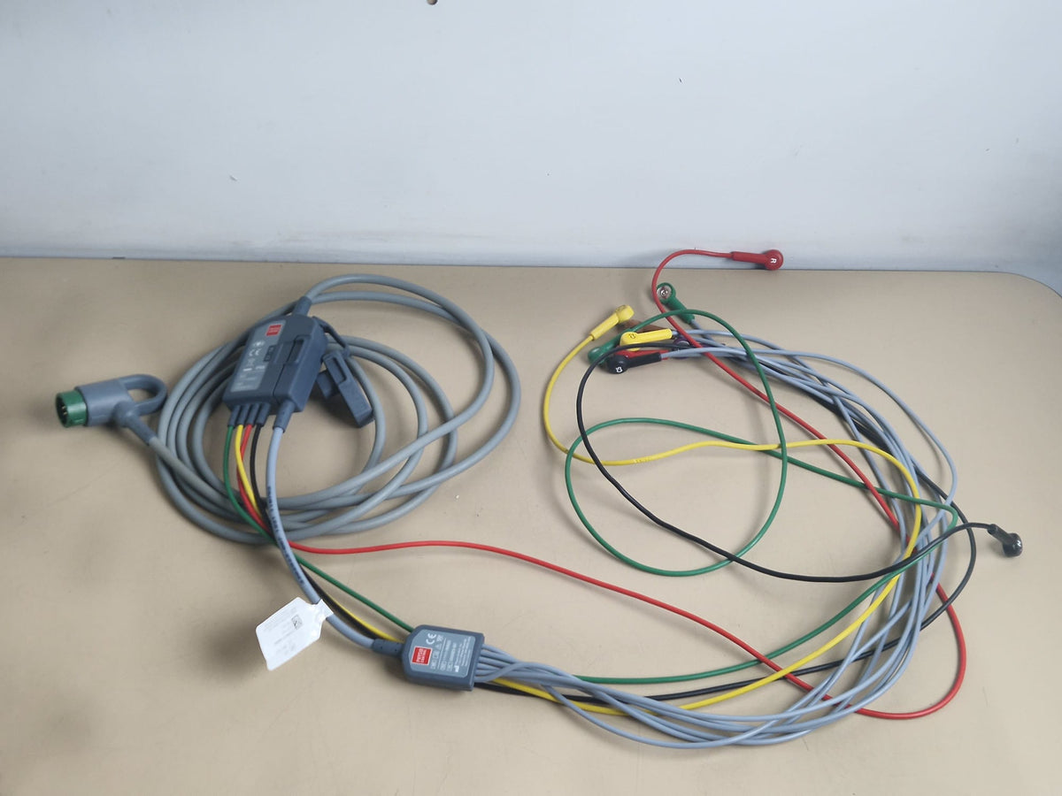 Physio-Control Stryker LIFEPAK 15 12-lead ECG cable set IEC