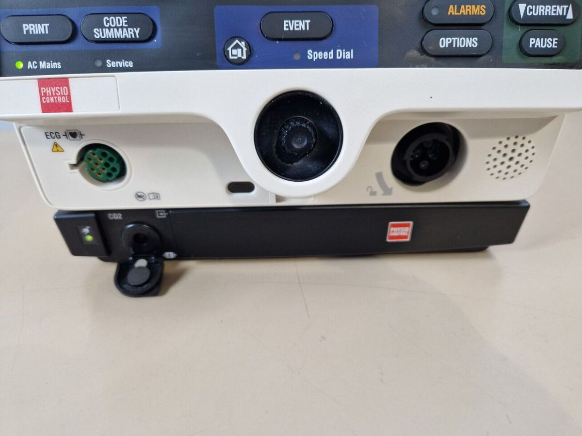 LIFEPAK 20E pacer ECG CO2 printer hard paddle
