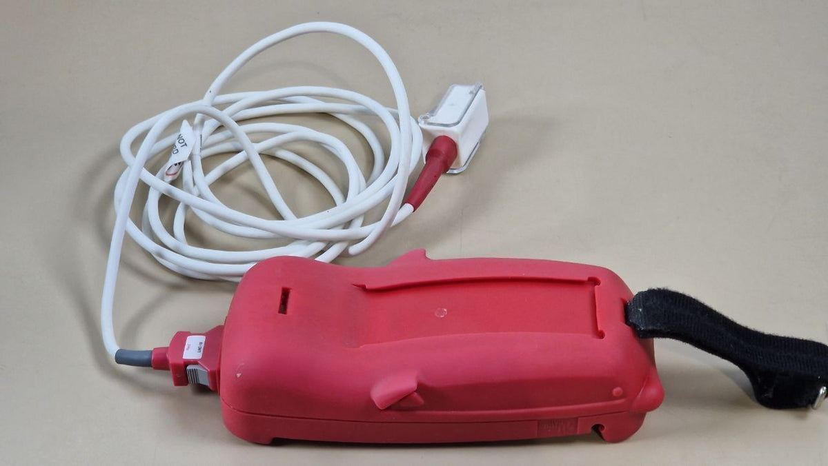 Masimo RAD 5 SpO2 monitor with trunk cable sensor and carry case