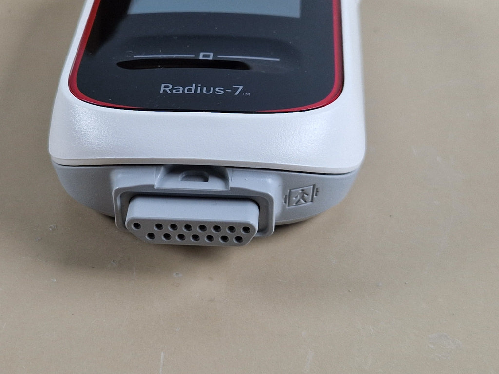 Masimo Radius-7 instrument module connector close-up