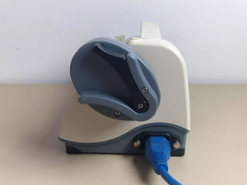 Medfusion 3500 syringe pump rear side view