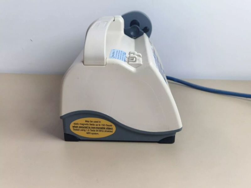 Medfusion 3500 syringe pump side view with power cable