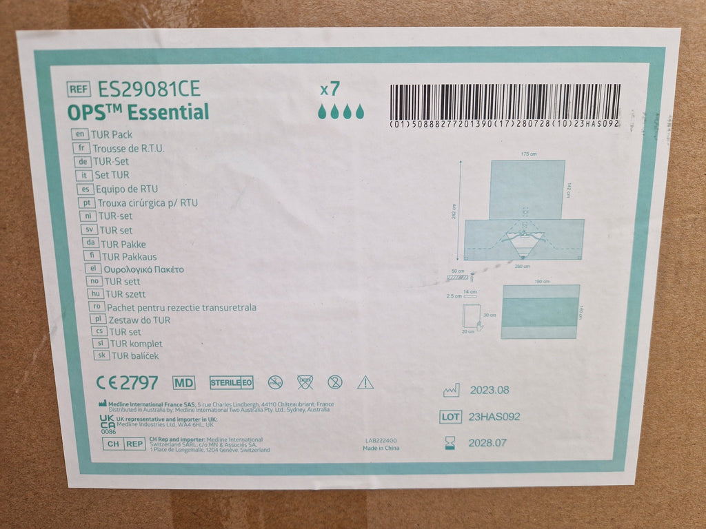 Medline OPS Essential ES29081CE TUR Pack box quantity 7