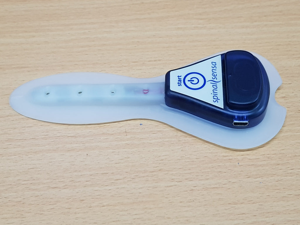 Metron Spinal Sensa patient sensor USB port side view