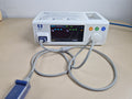 Nellcor PM100N bedside SpO2 monitor front view with sensor cable