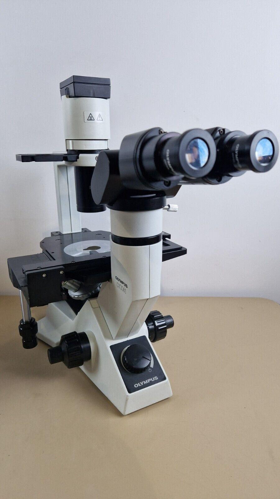 Olympus CKX41 inverted microscope — original advert photo 8