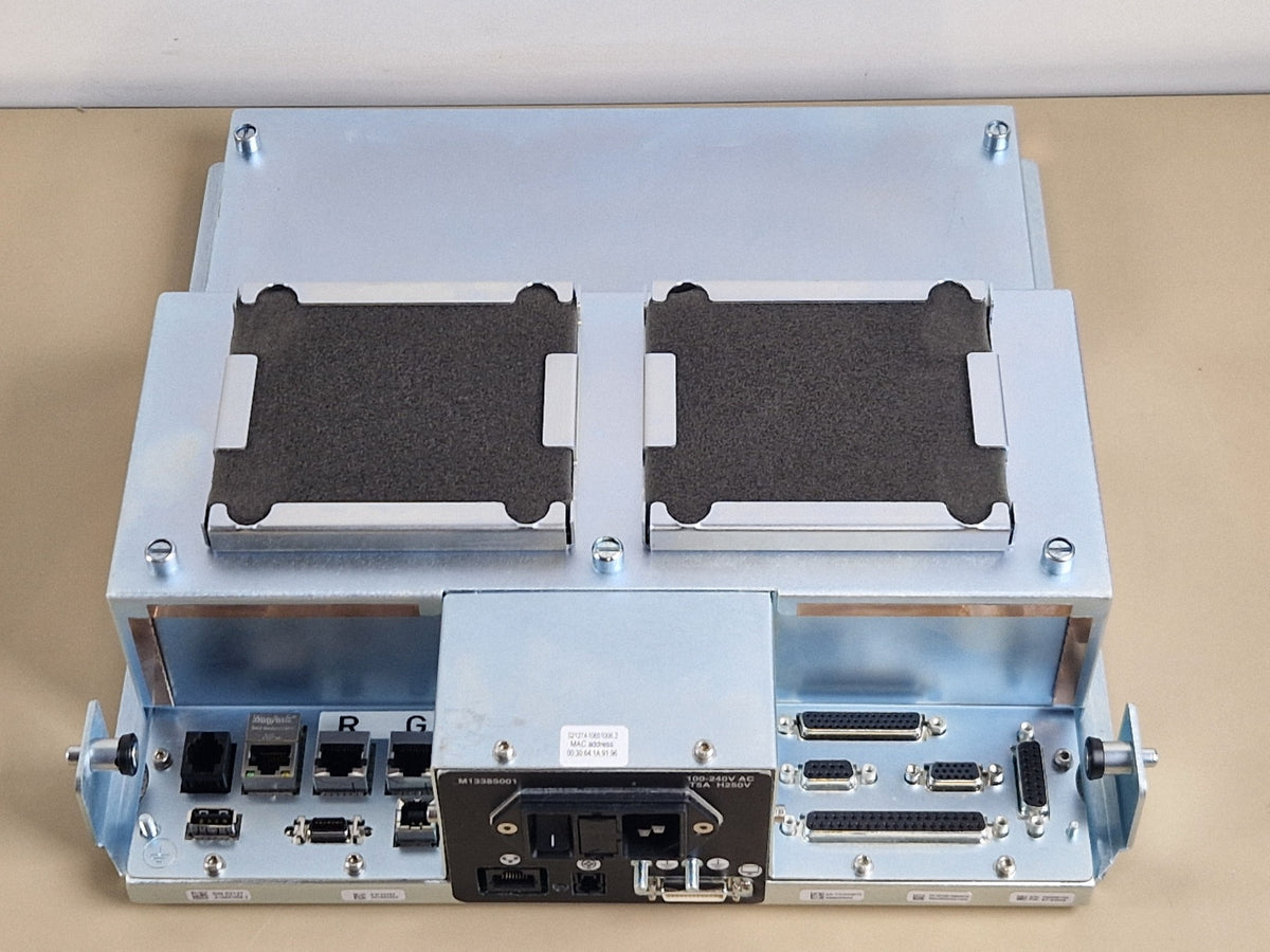 Optos Monaco P200TE electronics chassis top mounting bays