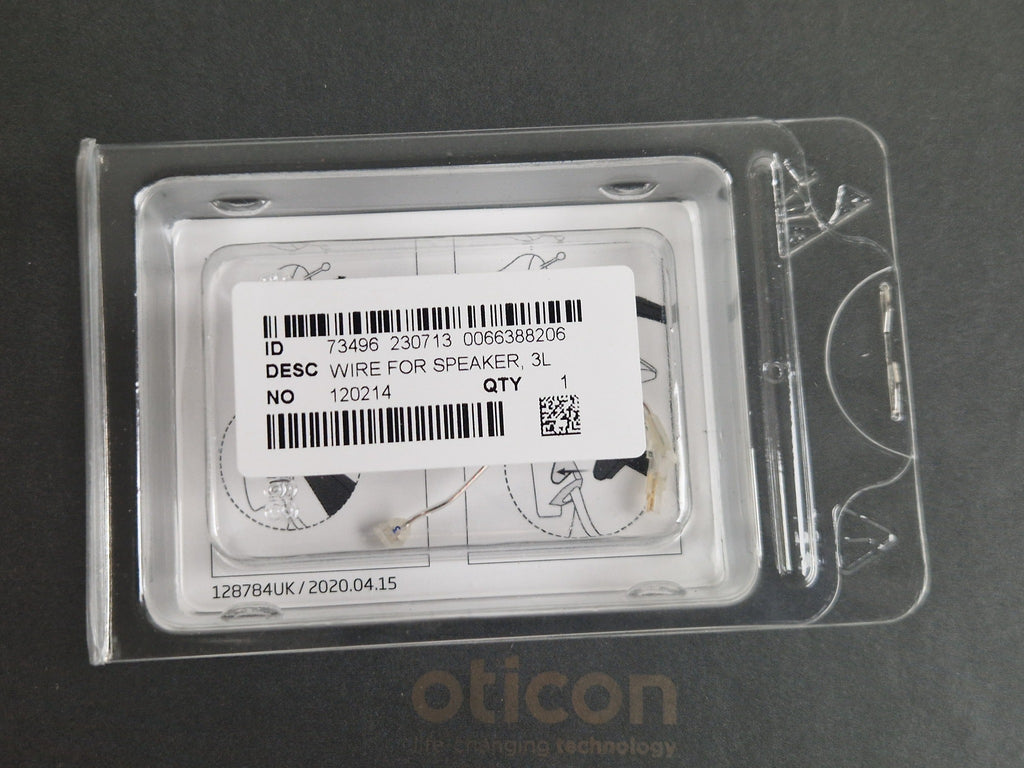 Oticon wire for speaker 3L part 120214