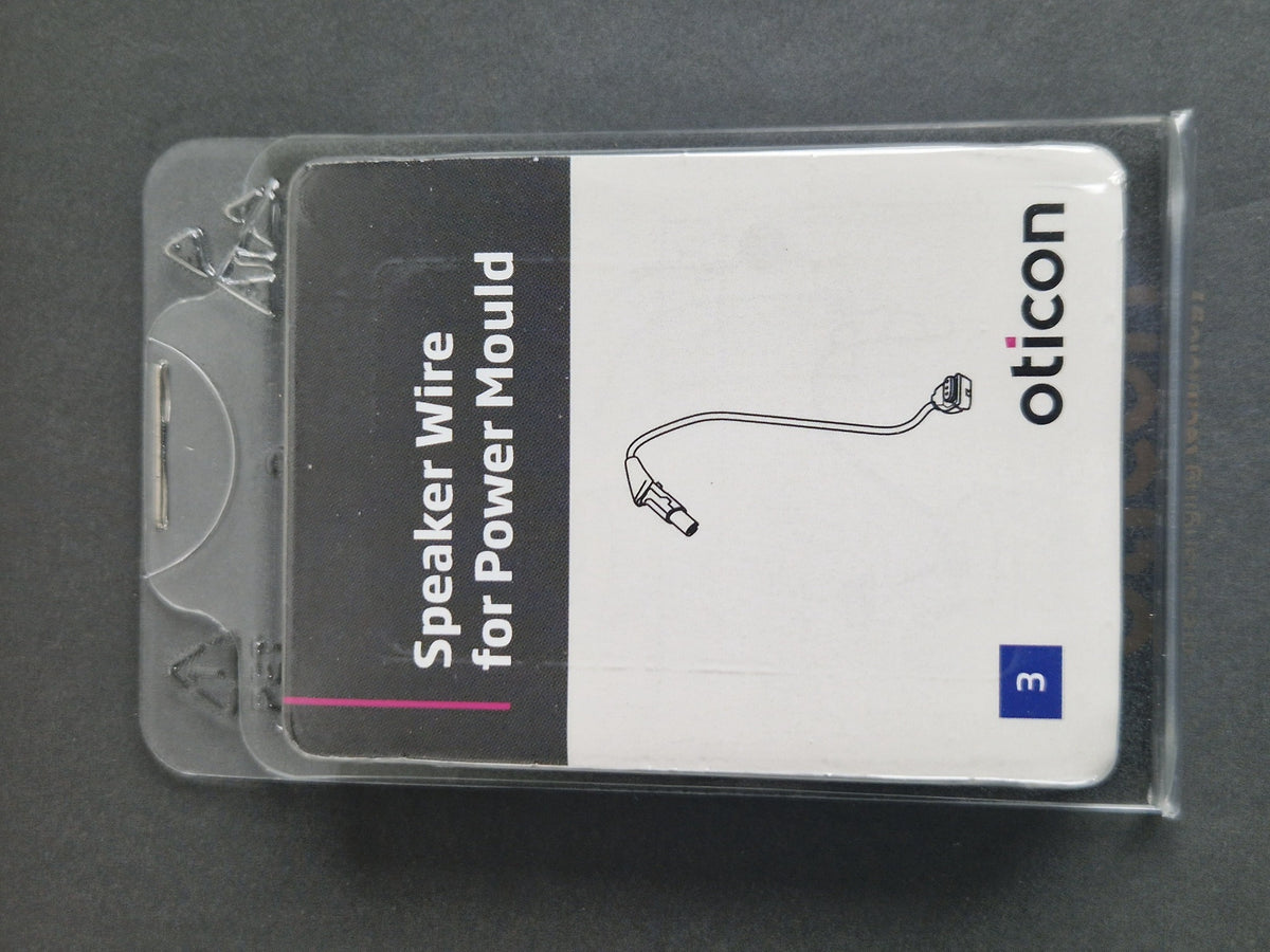 Oticon Speaker Wire for Power Mould size 3