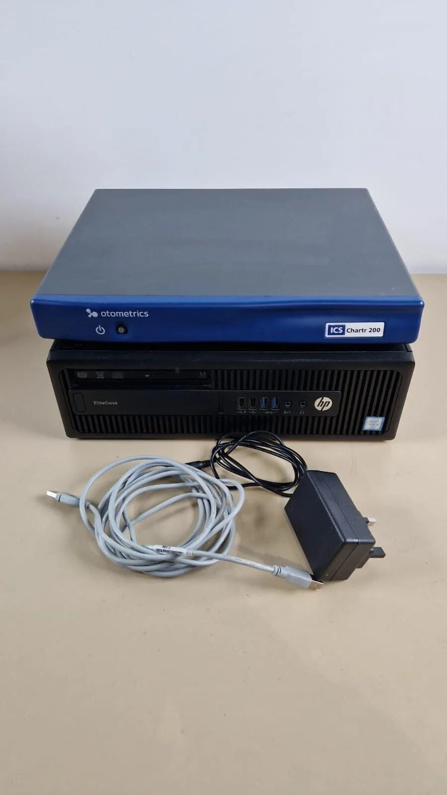 Natus Otometrics ICS Chartr 200 module and HP PC bundle — original advert photo 1