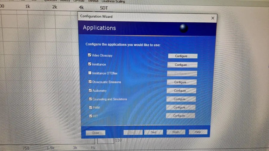 Natus Otometrics ICS Chartr 200 module and HP PC bundle — original advert photo 14