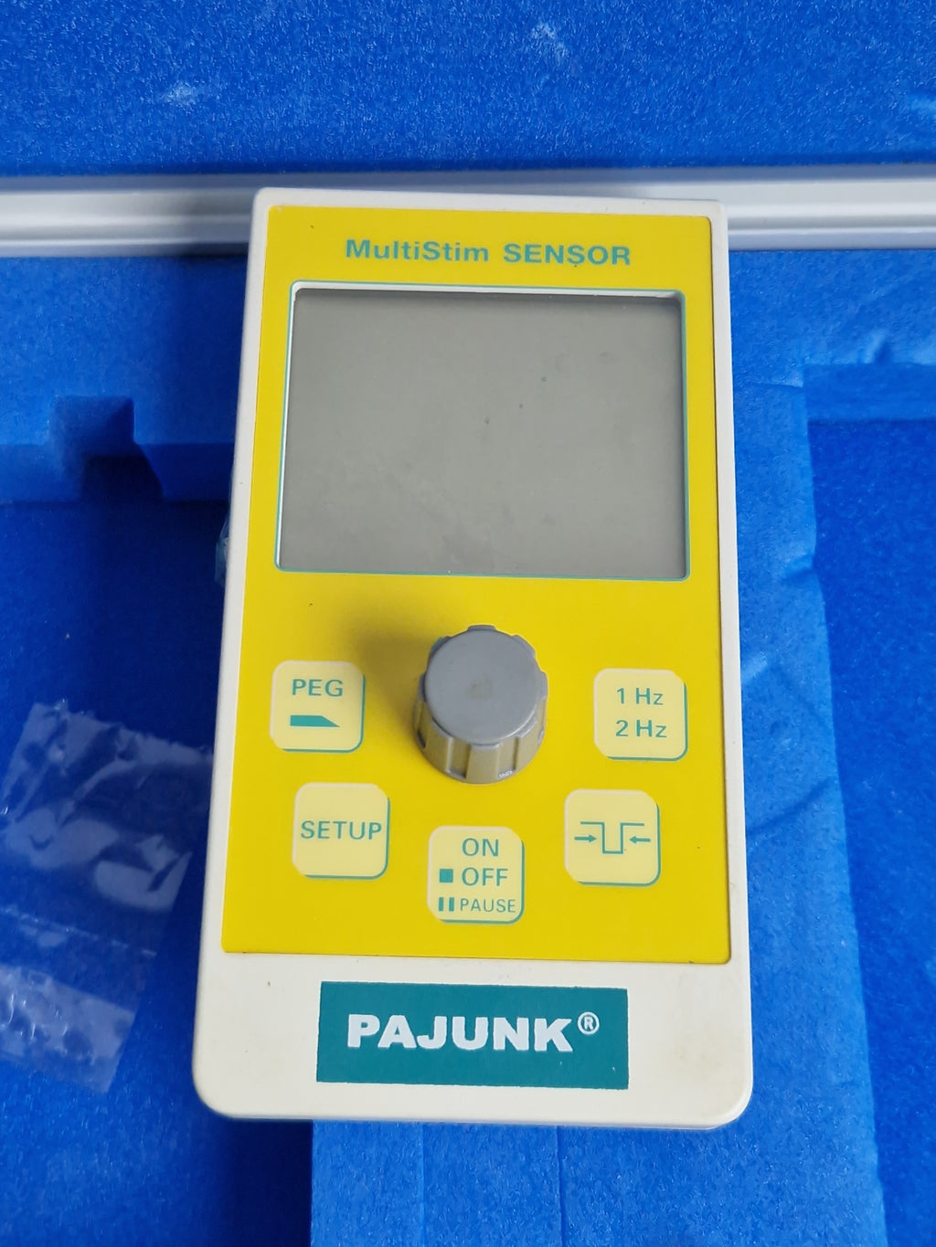 PAJUNK MultiStim SENSOR peripheral nerve stimulator front controls