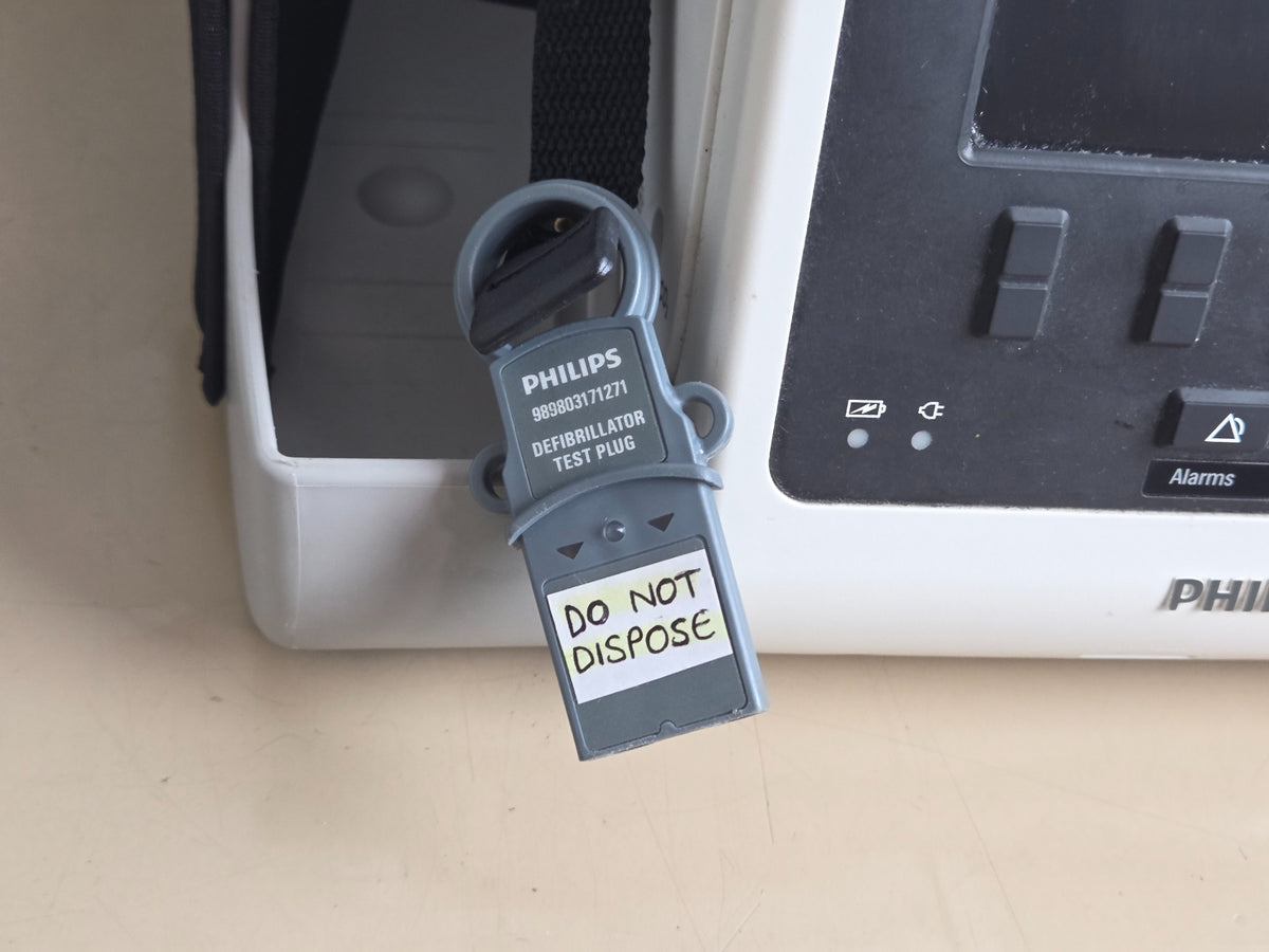Philips 989803171271 defibrillator test plug included