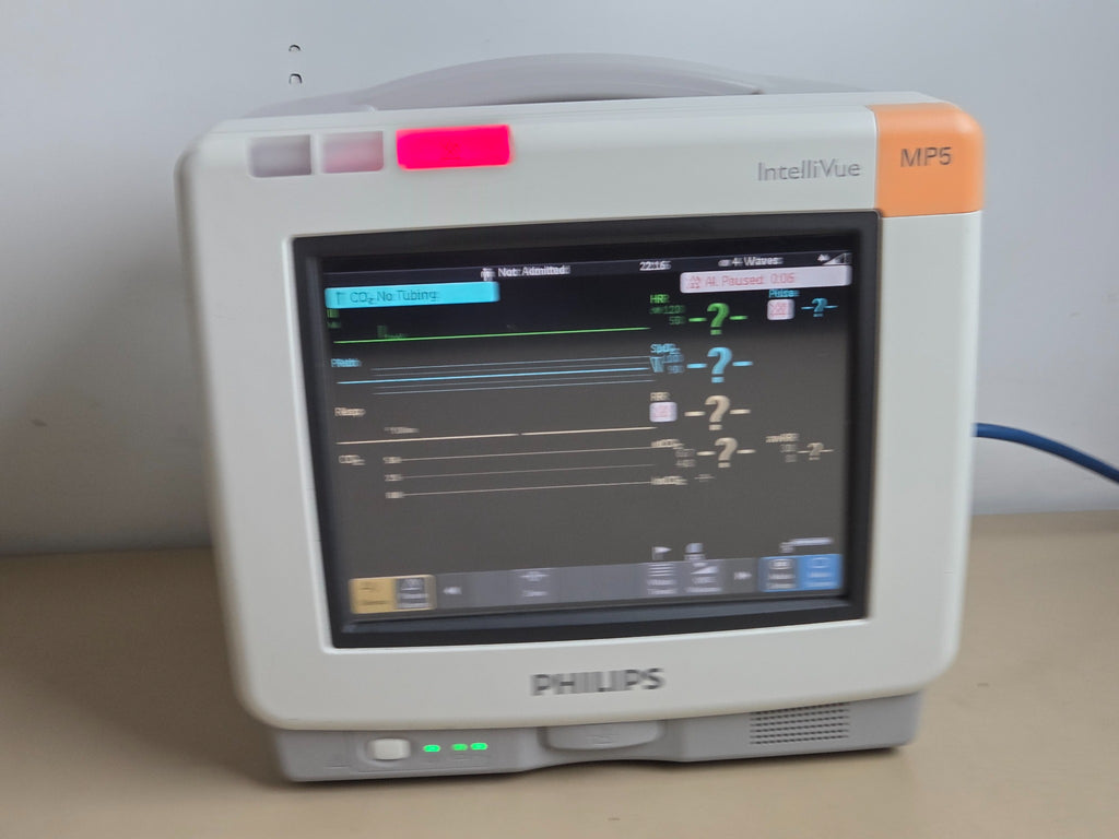 Philips IntelliVue MP5 patient monitor angled front view