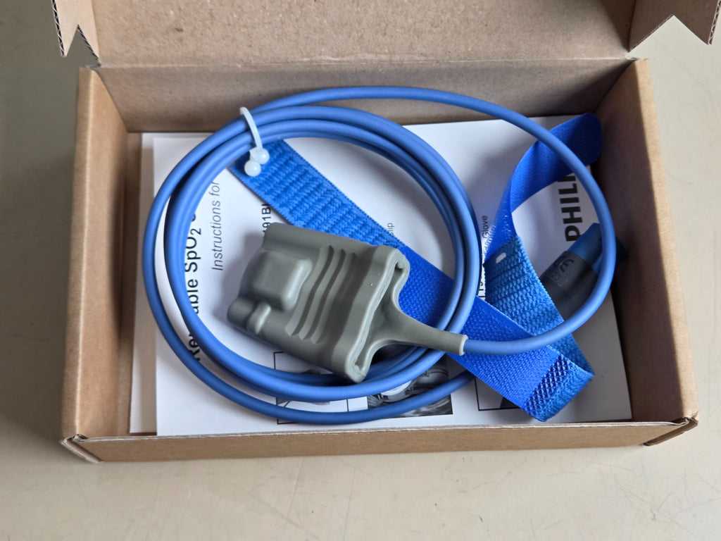 SpO2 finger sensor included with Philips IntelliVue MP5