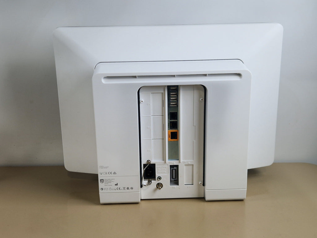 Philips IntelliVue MX750 rear panel and connectivity