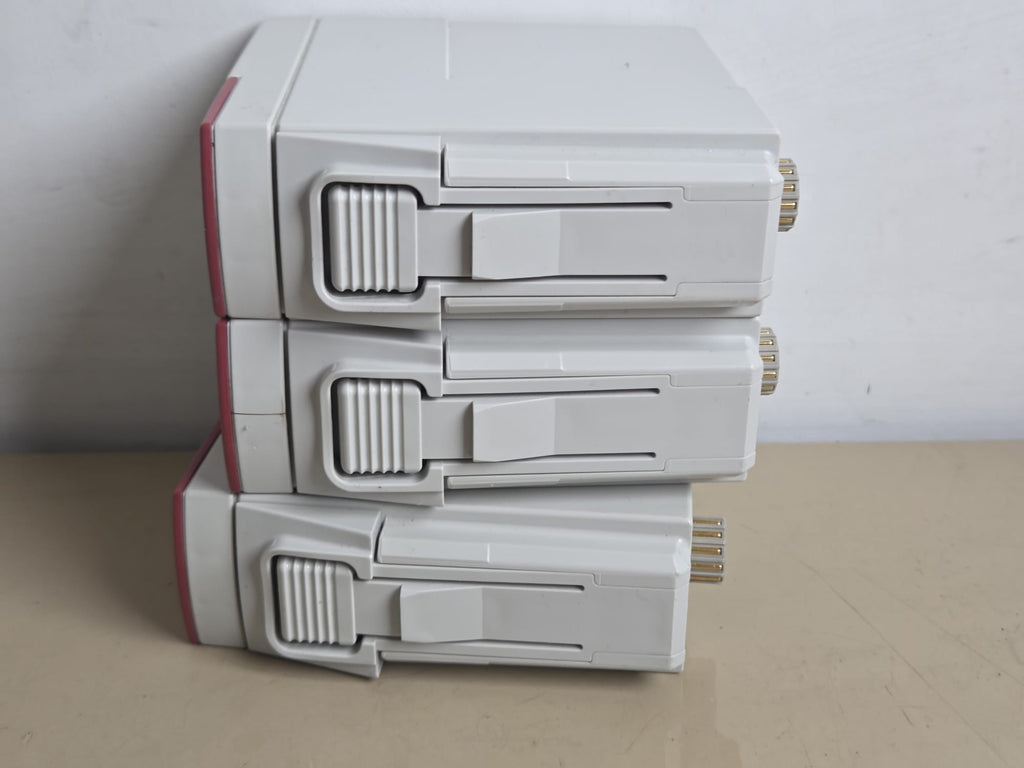 Three Philips M1006B C01 PRESS invasive pressure modules side view