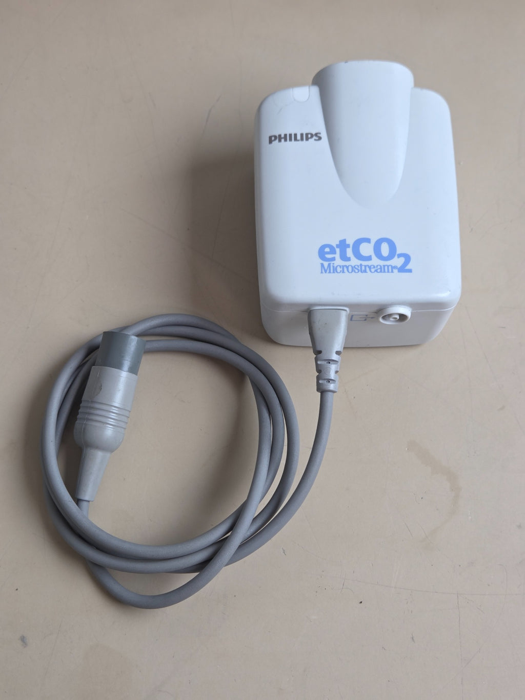 Philips Microstream2 MicroPod EtCO2 CO2 module 989803183161 with interface cable