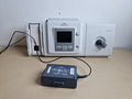Philips Respironics BiPAP A40 ventilator with System One humidifier, detachable battery module and power supply