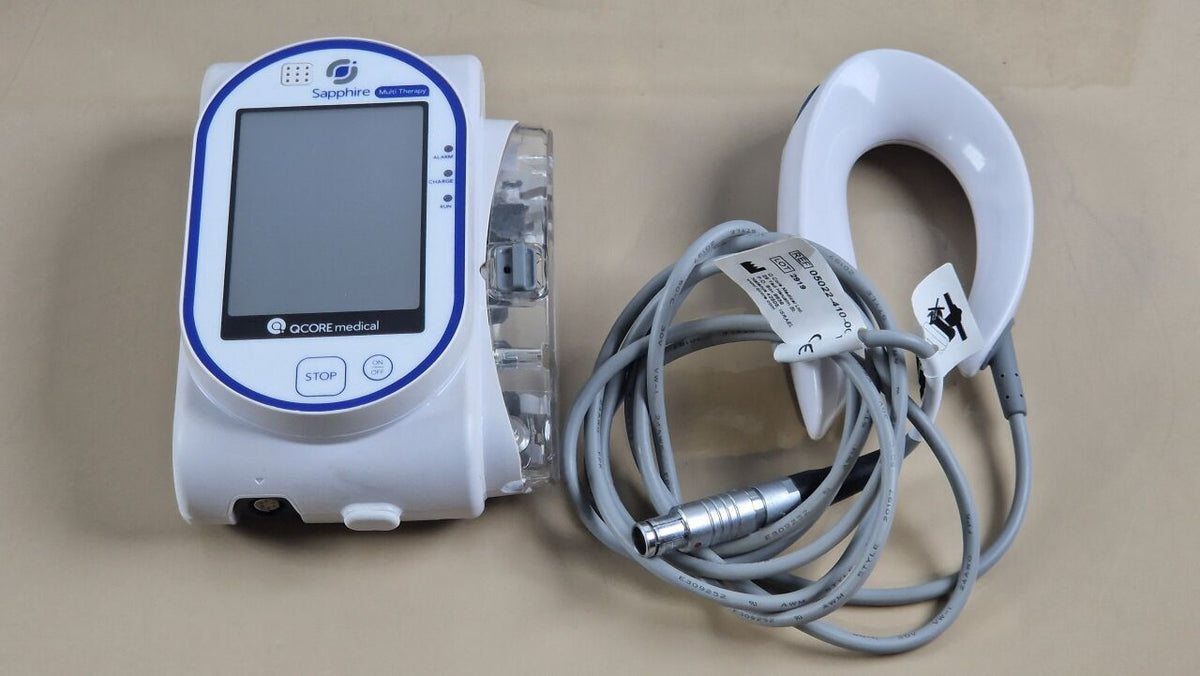 Q Core Medical Sapphire multi therapy infusion pump with patient controller
