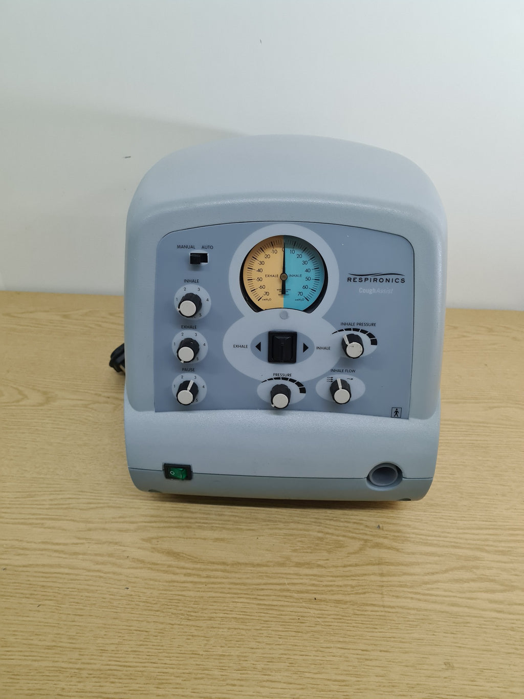Respironics CoughAssist CA-3200 automatic cough assist device front angle