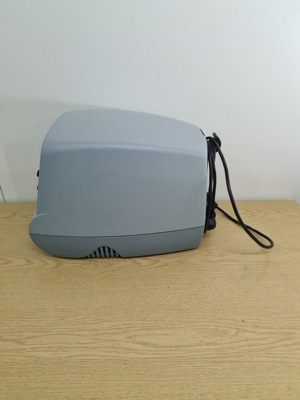 Respironics CoughAssist CA-3200 side and rear view with mains lead