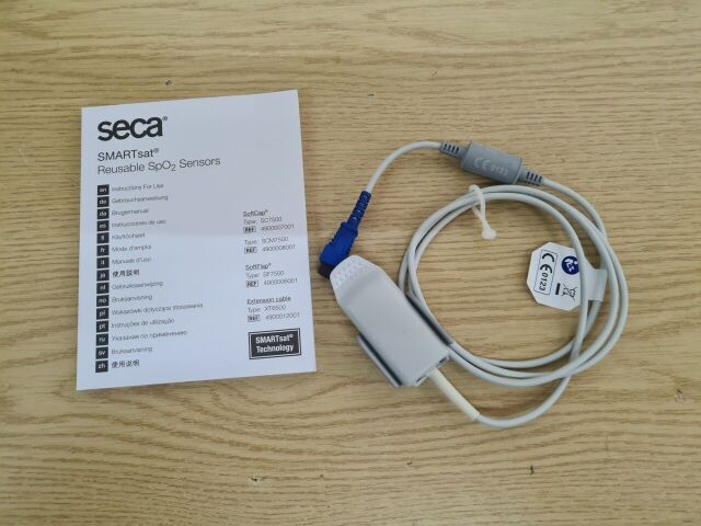 SECA SF7500 seca Spo2 softflap reusable sensor over 20Kg