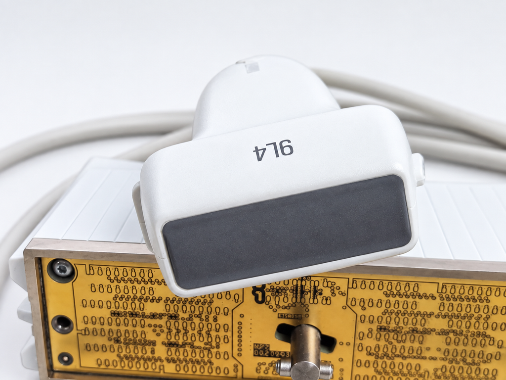 Siemens ACUSON 9L4 linear ultrasound transducer polished product photo