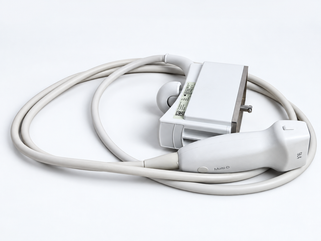 Siemens ACUSON 9L4 Multi-D linear array ultrasound probe polished photo