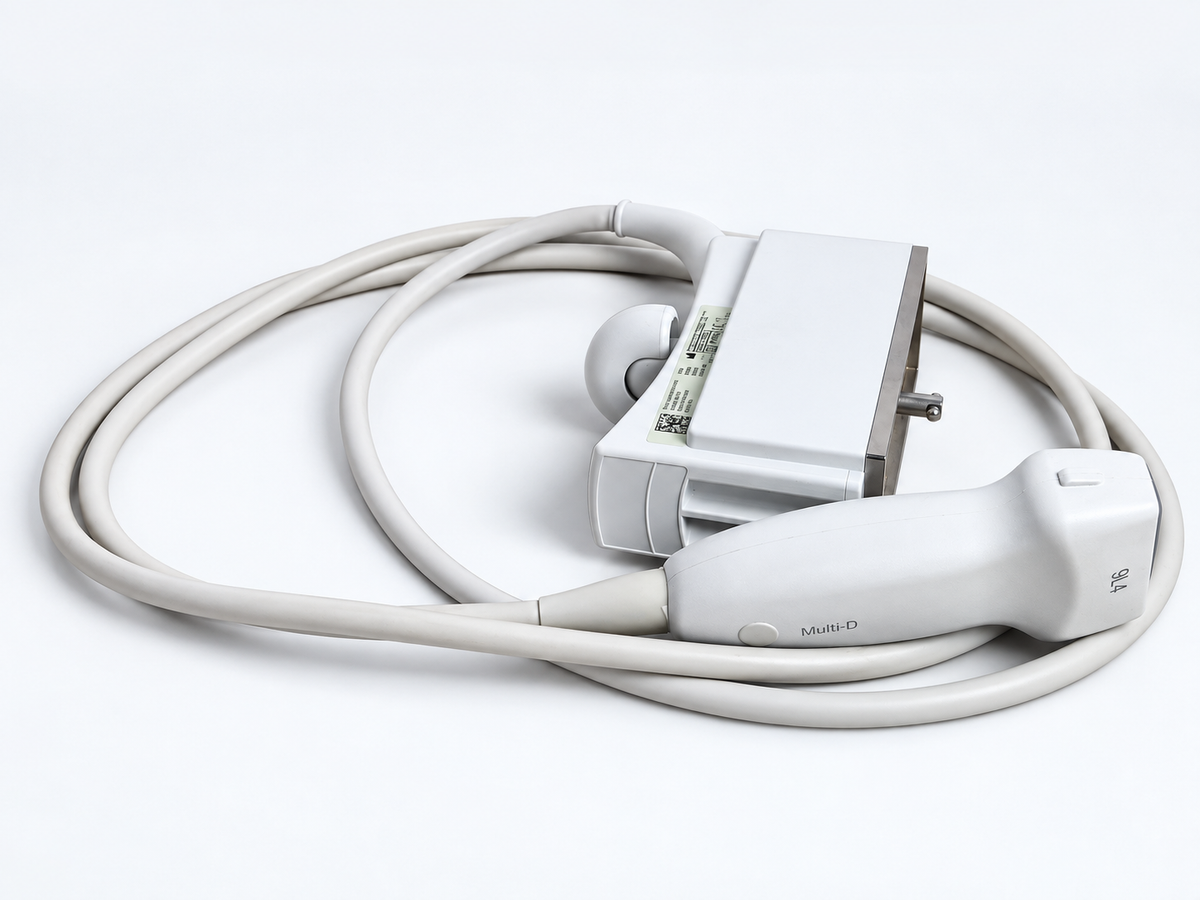 Siemens ACUSON 9L4 Multi-D linear array ultrasound probe polished photo