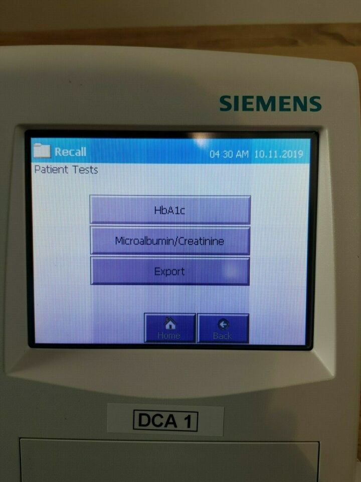 Siemens DCA Vantage SW chemistry analyzer