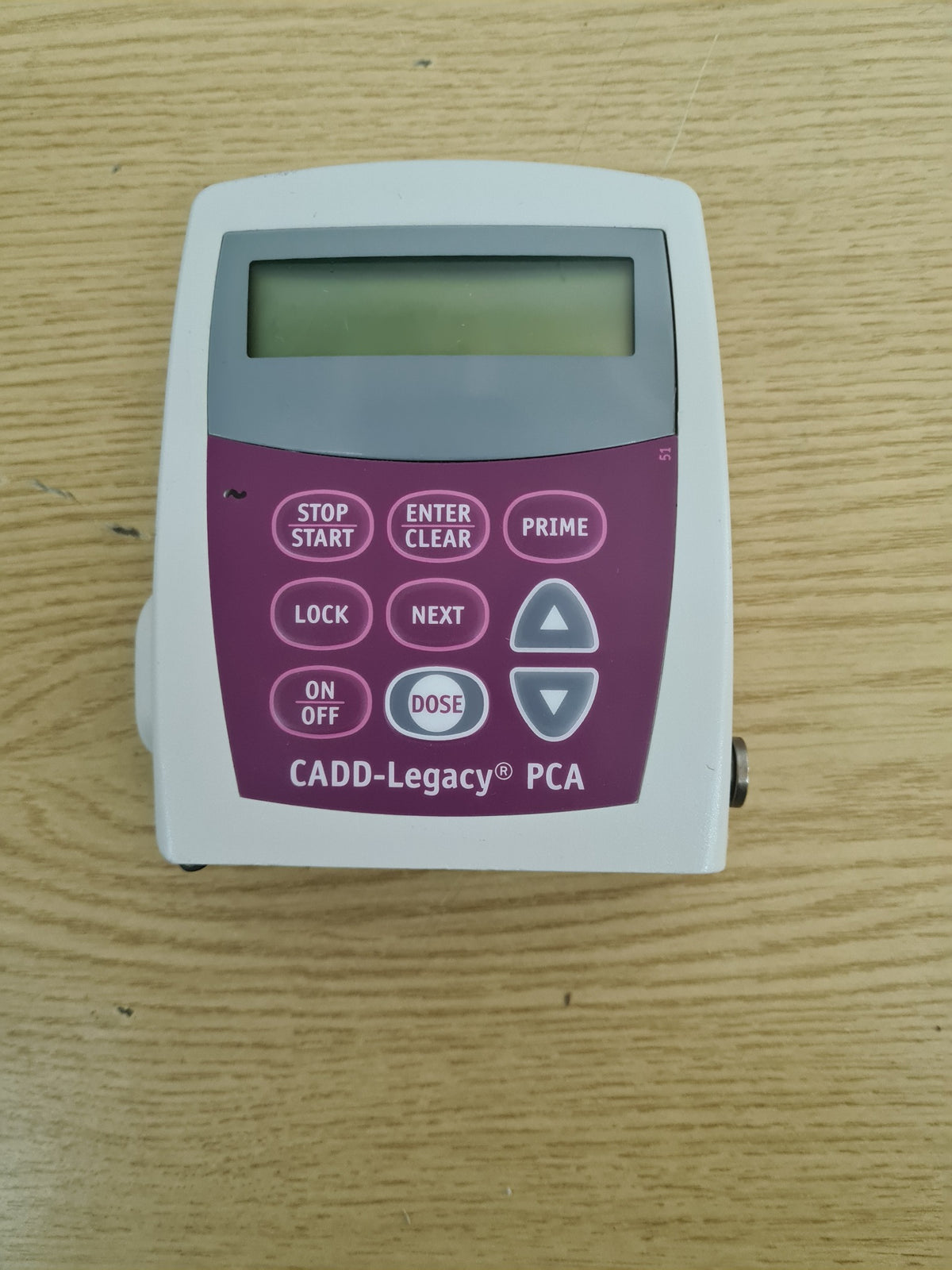 Smiths Medical CADD-Legacy PCA Model 6300 ambulatory infusion pump front view