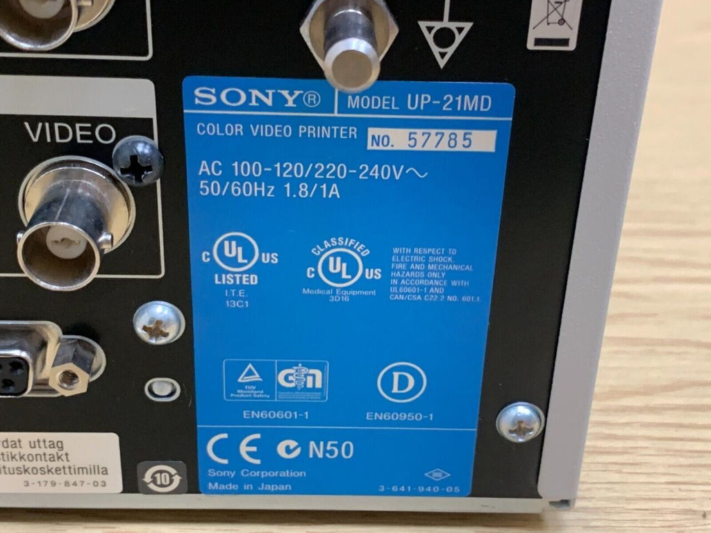 Sony UP-21MD A6 colour video printer