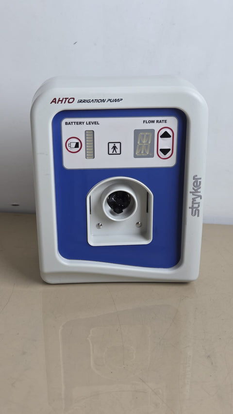 Stryker AHTO irrigation pump REF 0250070601 — front view