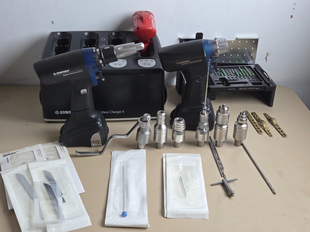 Synthes Battery Power Line II drill system complete set