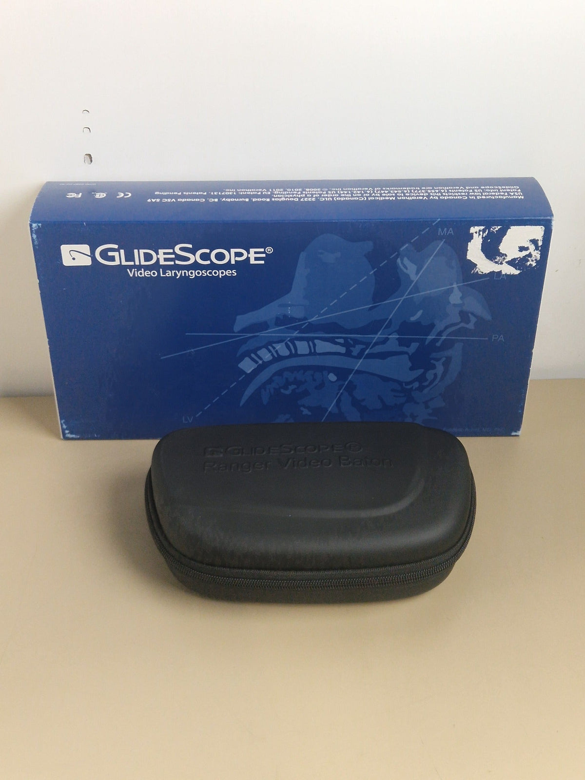 Verathon GlideScope Ranger Video Baton original box and carrying case