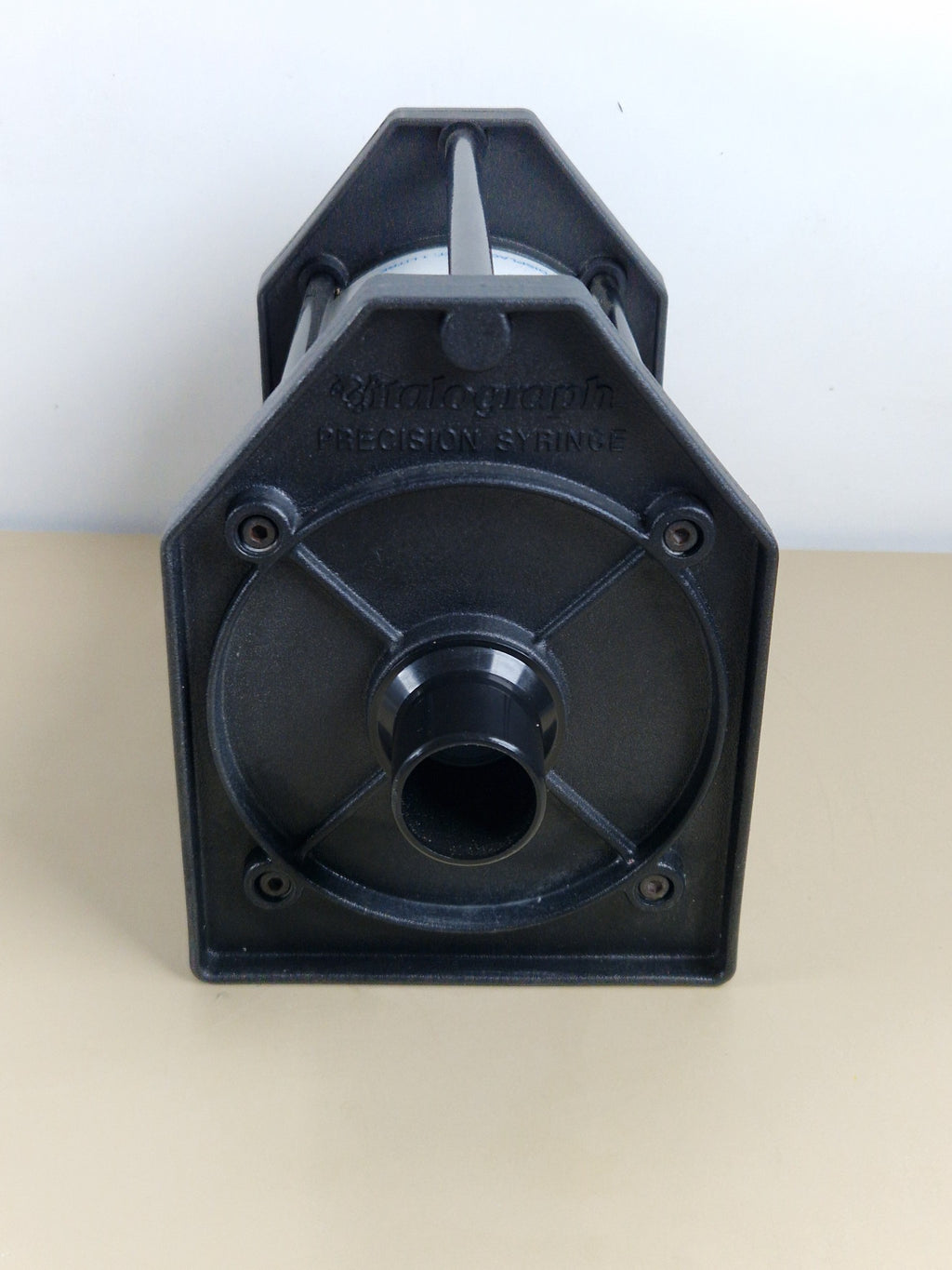 Vitalograph 20408 1 litre precision calibration syringe outlet port